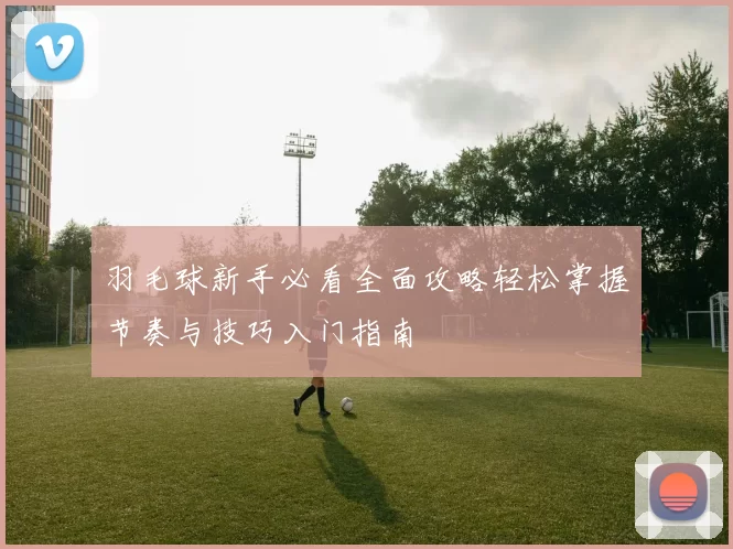 羽毛球新手必看全面攻略轻松掌握节奏与技巧入门指南